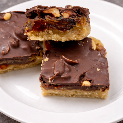 Selbstgemachte Snickers Riegel snickers selbstgemacht